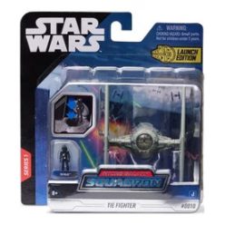   Disney: Star Wars TIE Fighter (szürke) + TIE Fighter pilóta 8 cm