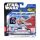 Disney: Star Wars Ginivex-osztályú vadászgép + Asajj Ventress 8 cm