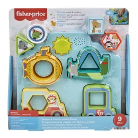 Fisher-Price forma és járgány kirakó