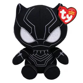 Beanie Babies plüss figura Marvel BLACK PANTHER, 15 cm