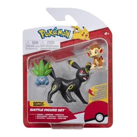 Pokemon 3 db-os figura Eevee, Snom, Espeon