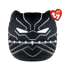 Ty Squishy Beanies párna alakú plüss figura Marvel BLACK PANTHER, 22 cm