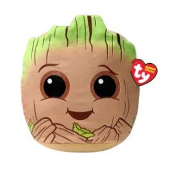   Ty Squishy Beanies párna alakú plüss figura Marvel GROOT, 22 cm