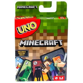 Minecraft Uno kártya