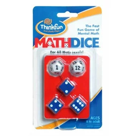 Thinkfun: Math Dice egy kis matekocska társasjáték