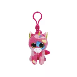 TY: BOOS ClipFANTASIA 8,5cm - sokszínű unikornis