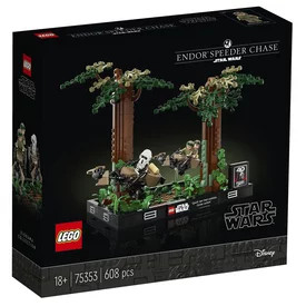 LEGO Star Wars TM 75353 Endor sikló üldözés dioráma