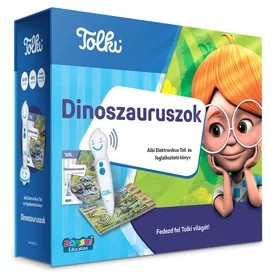 Tolki - Dinoszauruszok szett (könyv+toll)