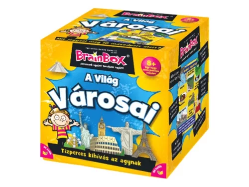BrainBox - A Világ városai társasjáték