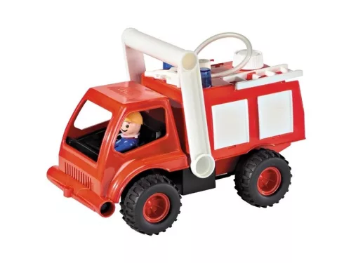 LENA: Műanyag tűzoltóautó fecskendővel - 26 cm