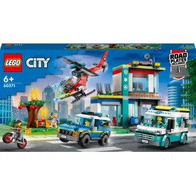 LEGO City 60371 Mentő járművek központja