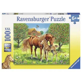 Ravensburger: Lovak a mezőn 100 darabos XXL puzzle