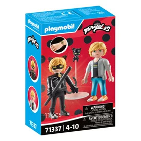 Playmobil: Miraculous: Adrien & Fekete Macska