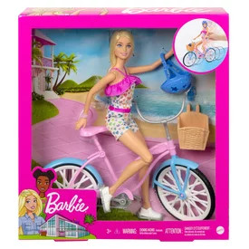 Barbie bicikli babával