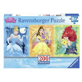 Ravensburger: Disney hercegnők csodaszép 200 darabos panoráma puzzle