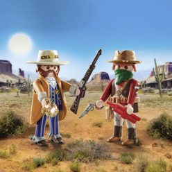 Playmobil: DuoPack Bandita és sheriff