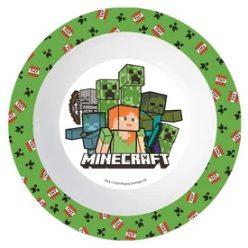 Műa. Minecraft mikrózható mélytányér