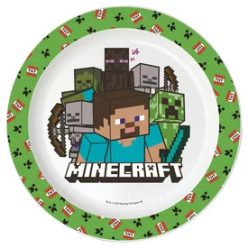 Műa. Minecraft mikrózható lapostányér