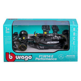 Bburago 1/43 F1 versenyautó - MB AMG W14 E Performance #44 (Lewis Hamilton)