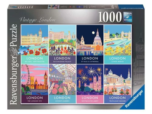 Ravensburger Puzzle 1000 db - Vintage London