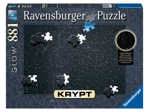 Ravensburger Puzzle 881 db - Krypt Universe Glow