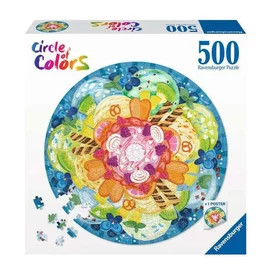 Puzzle kör 500 db - Fagylalt