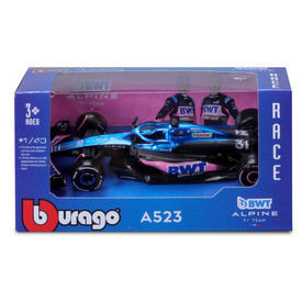 Bburago 1/43 F1 versenyautó - Alpine A523 #31 (E. Ocon)