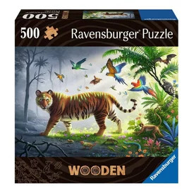 Puzzle 500 db - Tigris a dzsungelban