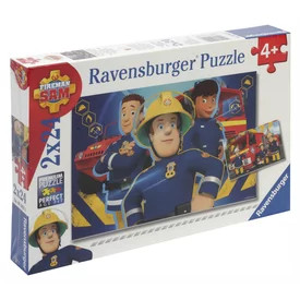 Ravensburger: Sam a tűzoltó 2 x 24 darabos puzzle