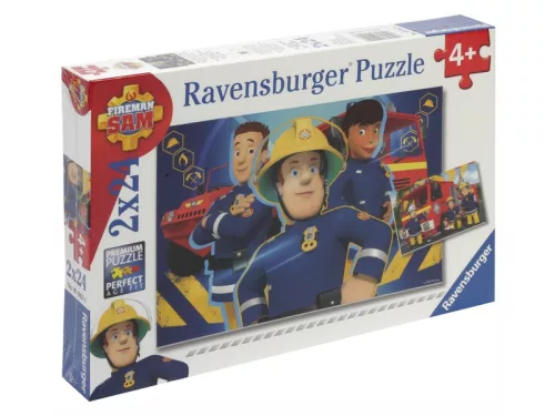 Ravensburger: Sam a tűzoltó 2 x 24 darabos puzzle