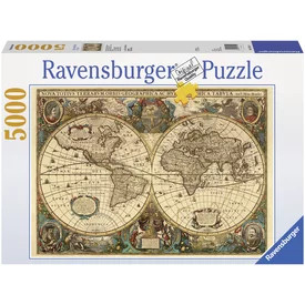 Puzzle 5000 db - Történelmi világtérkép