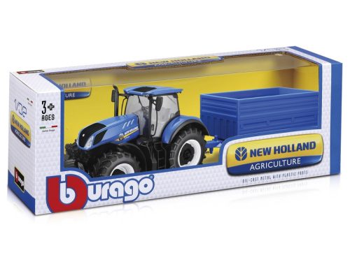 Bburago 1/32 traktor - New Holland traktor utánfu