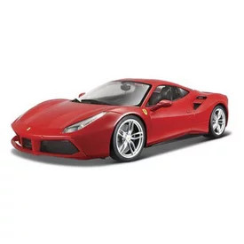 Bburago Ferrari 488 GTB versenyautó 1:43