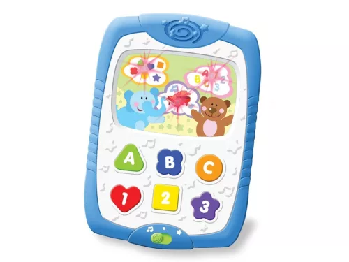 Winfun: Zenélő-világító bébi tablet angol