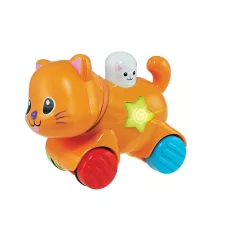 Winfun: Cica zenélő guruló bébijáték