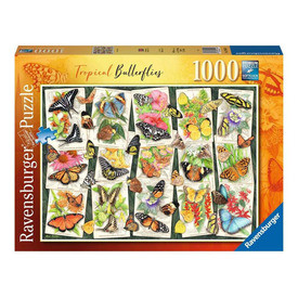 Puzzle 1000 db - Trópusi pillangó