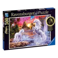 Puzzle 500 db - Egyszarvúak a folyónál