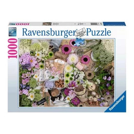 Puzzle 1000 db - Csodálatos virágszeretet