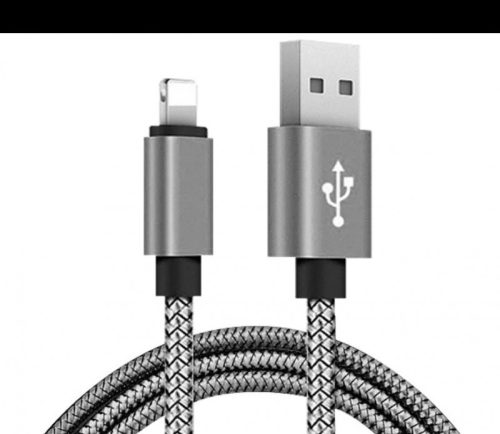 Extra strapabíró 1 méteres Lightning iPhone gyorstöltő és USB adatkábel gyors adatátvitelhez