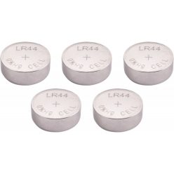   EXTOL ENERGY gombelem klt. 5 db, alkáli, 1,5V, méret: (LR44/AG13); hosszú étettartam, bliszteren