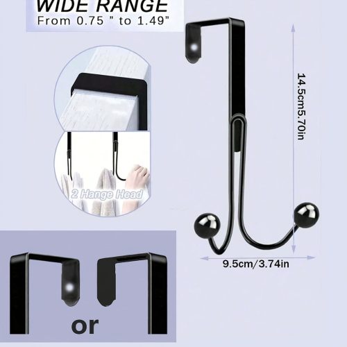 Egy többfunkciós ajtókabát-állvány tároló zsebekkel