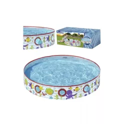   Gyermek medence 152x25cm BESTWAY 55029, kerti játék, családi szórakozás, nyári vízi móka, gyermekmedence online vásárlás