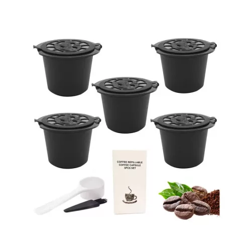 5 db újrafelhasználható Nespresso kávékapszula