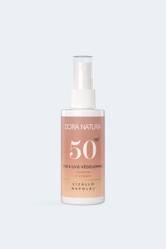 Dora Natura Vízálló napolaj karotinnal SPF50