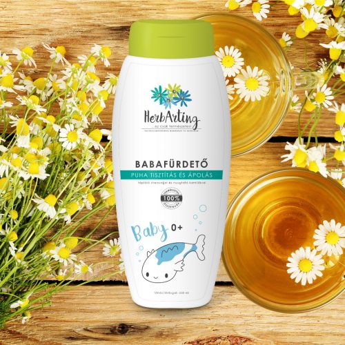 HerbArting kamillás babafürdető 250ml