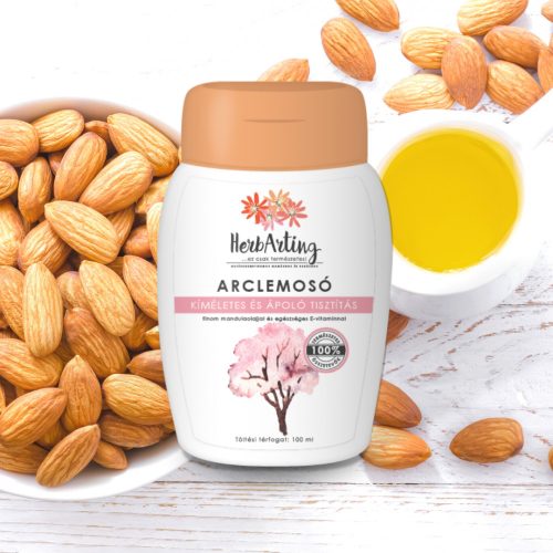 HerbArting mandulás arclemosó 100ml