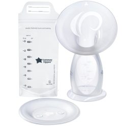   Tommee Tippee Made for me szilikon kézi mellszívó és anyatejgyűjtő