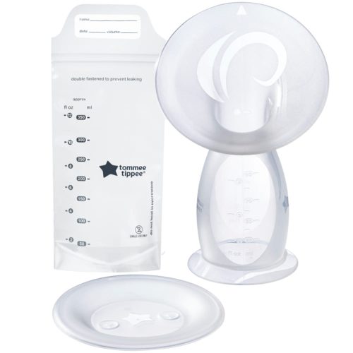 Tommee Tippee Made for me szilikon kézi mellszívó és anyatejgyűjtő