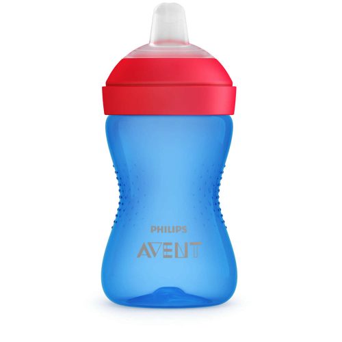 Philips AVENT itatópohár puha csõrös harapásálló 300ml 9hó fiús