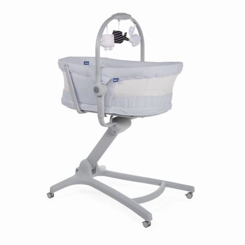 Chicco Baby hug air 4in1 bölcső-pihenő-etetőszék-fotel-Stone